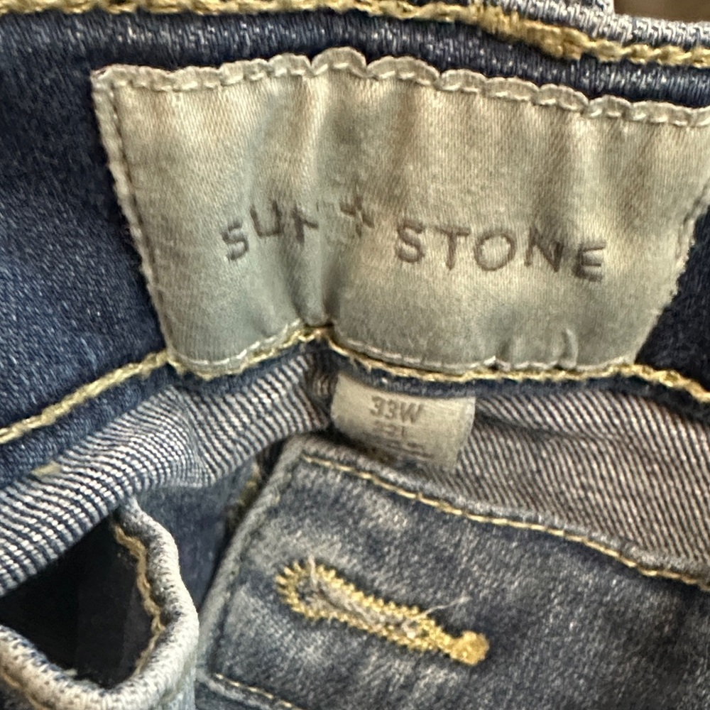 Slate & Stone Men's Slim Straight Jeans - Blue